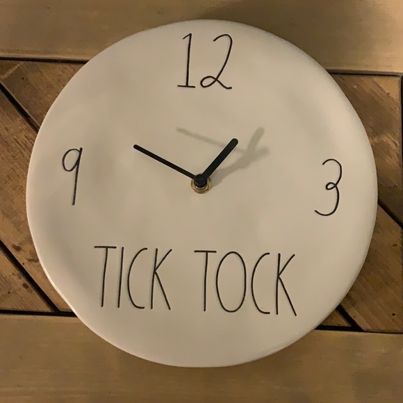 Rae Dunn Wall Decor Rae Dunn Wall Clock Poshmark